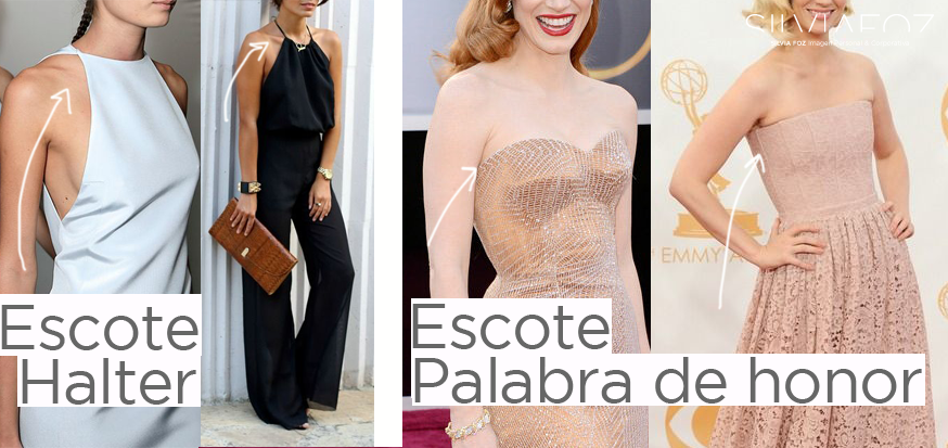 Diccionario de moda Escotes